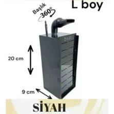 Kles Sumplu Pipo Filtre L Boy Siyah