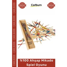 Carlburn #mikado Beceri Dikkat Geliştirme Doğal El Yapımı Strateji Odaklı Zihinsel Gelişim Ahşap Mikado Oyunu