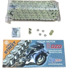 Koçak Motor Cz Çekoslovak Motosiklet Zinciri O-Ringli 530-120L Gold