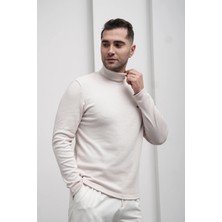 Modefendicom Slim Fit Italyan Kesim Tam Balıkçı Boğazlı Kazak