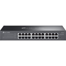 Omada ES224G, 24 Port Gigabit,  Yönetilebilir, Metal Kasa Masaüstü/vesa Switch