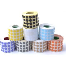 Moonstar Etiketleme Makinesi Nokta Etiket Fuşya