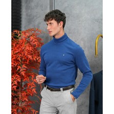 Modefendicom Slim Fit Italyan Kesim Tam Balıkçı Boğazlı Kazak