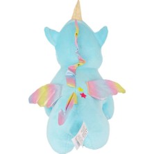 NW NessiWorld 5018 Kadife Mavi Unicorn -My Friend Toys