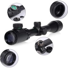 Ronanna 3-9X32AOEG Çift Işık Kırmızı Yeşil Kaynaklı  Dürbünü ( Lisinya )