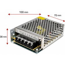 Class A Kalite 12V 5A Kalın Kasa Trafo, 12V 5A Kalın Kasa Metal LED Adaptörü