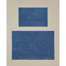 PremiumPort Renkli Macaroni Kaydırmaz Taban Banyo Paspası Seti 60X90 ve 40X60 cm