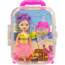 Ronanna Anlily Biberonlu Bebek ve Bavulu - 02292 (Lisinya)