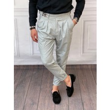 Modefendicom Rahat Kalıp Şalvar Kesim Kumaş Pantolon