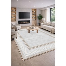 Lioara Home Modern Dijital Baskı Halı |  Yıkanabilir Kaymaz Taban Salon & Yatak Odası Halısı