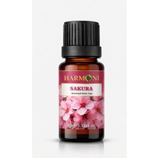 Harmoni Sakura Saf Esansiyel Uçucu Yağ Buhurdanlık Yağı Difüzör Esansı Aromaterapi Ortam Koku 10ML