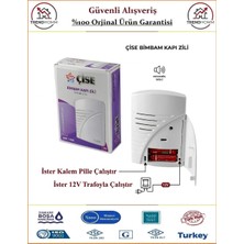 Çise Bim Bam Kapı Zili - İster Kalem Pille Çalıştır - İster 12V Trafo İle Çalıştır