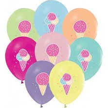 Keskin Sound Dondurma Baskılı Balon 100 Lü
