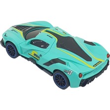 Ronanna Sürtmeli Drift Arabalar 15 cm - D400-52 - Turkuaz (Lisinya)