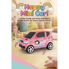 Craftivio Işıklı Sesli Çarp-Git Özellikli Oyuncak Araba - Hareketli Müzikli Eğlenceli Tasarım