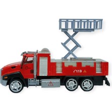 Ronanna Çek Bırak Itfaiye Arabası 21 cm - Asansörlü (Lisinya)