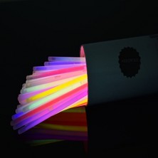 Kaia Life Karanlıkta Parlayan Fosforlu Glow Taç Fosforlu Renkli Taç 6 Adet