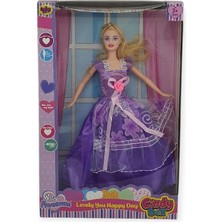 Ronanna Büyüleyici Parti Bebeği Anlily - 02258 - Mor (Lisinya)