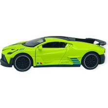 Ronanna Sesli Işıklı Spor Araba 15 cm - 3241D- Yeşil (Lisinya)