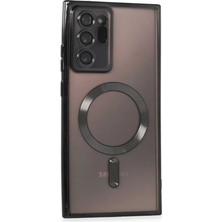 Verto Newface Samsung Galaxy Note 20 Ultra Kılıf Kross Magneticsafe Kapak - Siyah