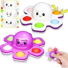 NW NessiWorld Kar 1041 Ahtapot Stres Çarklı Popit -Ibiş