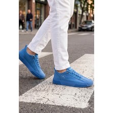 In Step Citycomfort – Mavi Kapitone Dokulu Modern Unısex Sneaker
