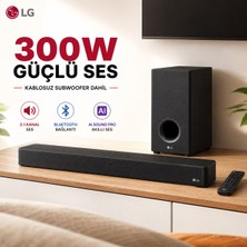 Lg 300 W Gücünde 2.1 Kanal Subwoofer Dahili Soundbar Dinamik Ses Dengeleyici Çok Yönlü Tv Ev Sinema Sistemi