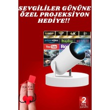 Ronanna Sevgiliye Özel Hediye Ayaklı Sinema Projektörü Projeksiyon - Lisinya