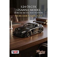 Craftivio Motormax 1:24 Mercedes-Amg Gt3 Model Araba - Metal Diecast - Siyah