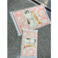 PremiumPort Şık ve Fonksiyonel Banyo Takımı Paspası, Kaymaz ve Su Geçirmez Tasarım