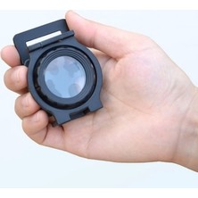 Ronanna -Tekstilciler Için  Kumaş Kontrolü Büyüteç,katlanan, Metal 15X Büyütme ( Lisinya )