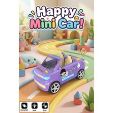 Craftivio Işıklı Sesli Çarp-Git Özellikli Oyuncak Araba - Hareketli Müzikli Eğlenceli Tasarım