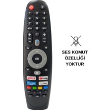 Electroon Altus AL65 UHD 9823 Smart LED Tv Kumanda - Ses Komutsuz