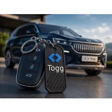 YSN Sounds Togg Anahtarlık , Togg Logolu Araç Anahtarlık - Togg Araba Anahtarlığı