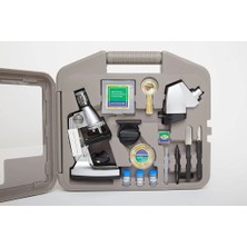 Ronanna -50X-100X-200X-400X-600-1200X  Çocuklariçin Eğitici  Projektörlü Mikroskop Seti ( Lisinya )