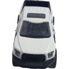 Ronanna Çek Bırak Metal Arazi Aracı 13 cm - Beyaz (Lisinya)