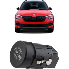 CME PARTS Skoda Kamiq 2019-2023 Uyumlu Start Stop Düğmesi 4 Pin 3V0905217A