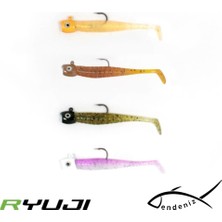 Ryuji Mebaru Micro Shad 6.5cm 3.8gr Naturel Mix Silikon Yem