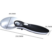 Ronanna - Kontrolü Için 10X 20X,2LED Işıklı El Büyüteç ( Lisinya )