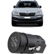 CME PARTS Skoda Karoq 2017-2023 Uyumlu Start Stop Düğmesi 4 Pin 3V0905217A