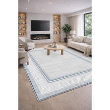 Lioara Home Modern Dijital Baskı Halı |  Yıkanabilir Kaymaz Taban Salon & Yatak Odası Halısı