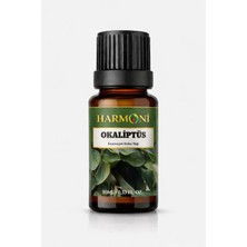 Harmoni Okaliptus Saf Esansiyel Uçucu Yağ Buhurdanlık Yağı Difüzör Esansı Aromaterapi Ortam Koku 10ML
