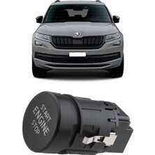 CME PARTS Skoda Kodiaq 2017-2023 Uyumlu Start Stop Düğmesi 4 Pin 3V0905217A