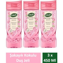 Dalan Duş Jeli Botanica Şakayık 450 ml x 3 Adet