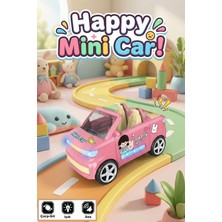 Craftivio Işıklı Sesli Çarp-Git Özellikli Oyuncak Araba - Hareketli Müzikli Eğlenceli Tasarım