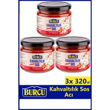 Burcu Kahvaltılık Sos Acı 320 gr x 3 Adet