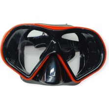 Ronanna Star Diving Dalış Maskesi Yetişkin - 51703-KIRMIZI (Lisinya)