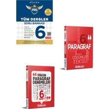Pruva Bilfen 6. Sınıf Pro Tüm Dersler Sb+Paragraf Sb+Paragraf Denemeleri(3 Kitap)