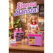 Craftivio Elonna Hareketli Eklemli Oyuncak Bebek ve Büyük Aksesuar Seti 30 cm - Meslekler Serisi