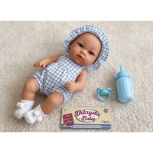 Craftivio Dilayda Baby Gerçekçi Reborn Oyuncak Bebek 32CM Tam Vinil